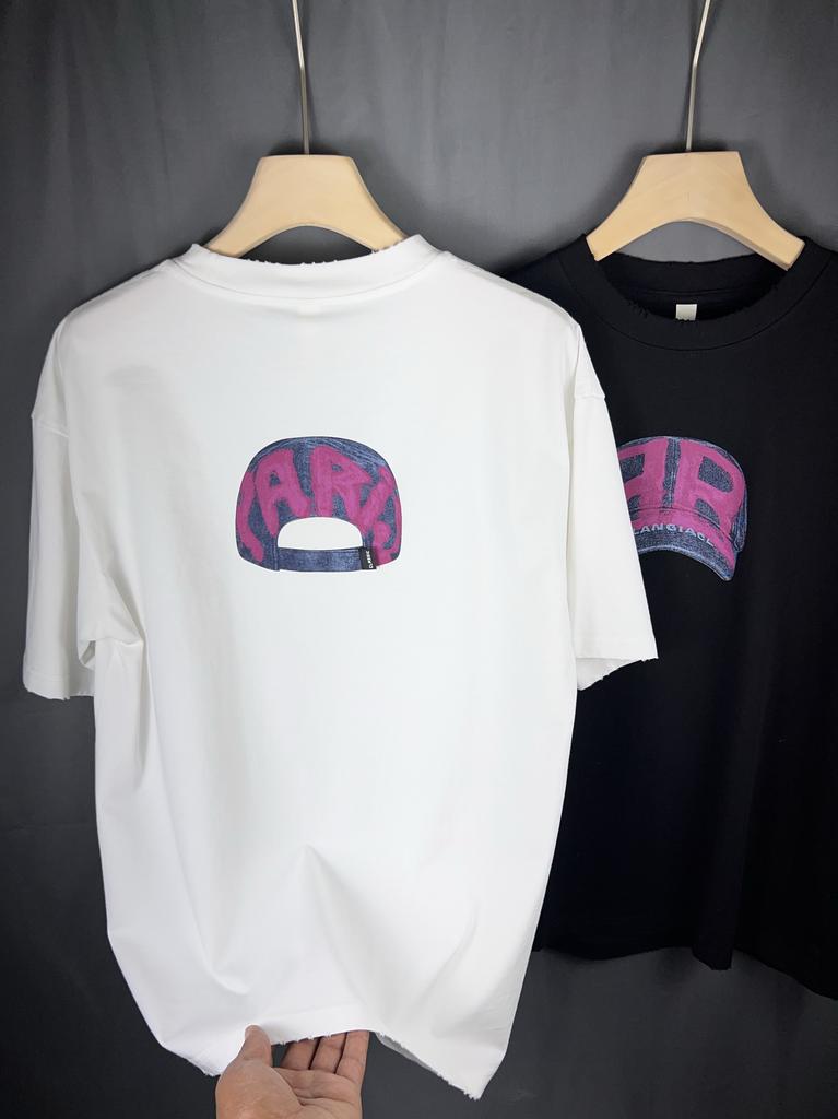 2026 Summer New Pattern Print and Painting in The Handsome Fashion Mens Short Sleeve Cotton Soft Sweatabsorbing Tshirt