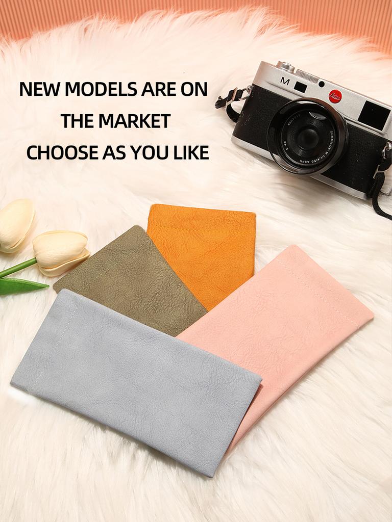 1PC Glasses Bag Sunglasses Unisex Glasses Storage Bag Portable Automatic Magnetic Glasses Bag Eye Bag Fixed Protection