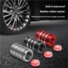 4Pcs Metal Tire Valve Stem Dust Caps for Tesla Model 3/Y/S/X Cybertruck, Car Wheel Accessories, Durable Anti-Lost