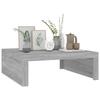  Coffee Table, Grey Sonoma Oak, 100x100x35 Cm