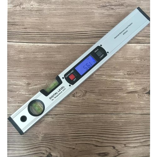 zmart Digital Level, Bubble Level, Water Level, Horizontal, Vertical, Gradient, Backlight, Angle, Water Gradient, Inclinometer, Magnet Included, Japan