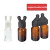 Nepropustný víčko pro inhalátor esenciálních olejů s aroma, mini inhalátor s esenciálními oleji a parfémy, dávkovač lahvičky s esenciálními oleji