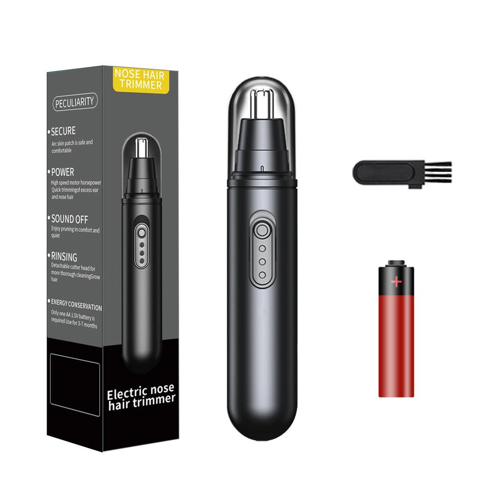 2-in-1 Electric Nose and Ear Hair Trimmer for Men