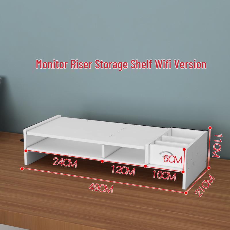 

Подставка для монитора на рабочий стол с ящиком для хранения