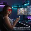 Anti Blue Light Sunglasses Better Sleep Red Lens Bluelight Blocking Glasses for Men Women Anti Eye Strain for Computer Game