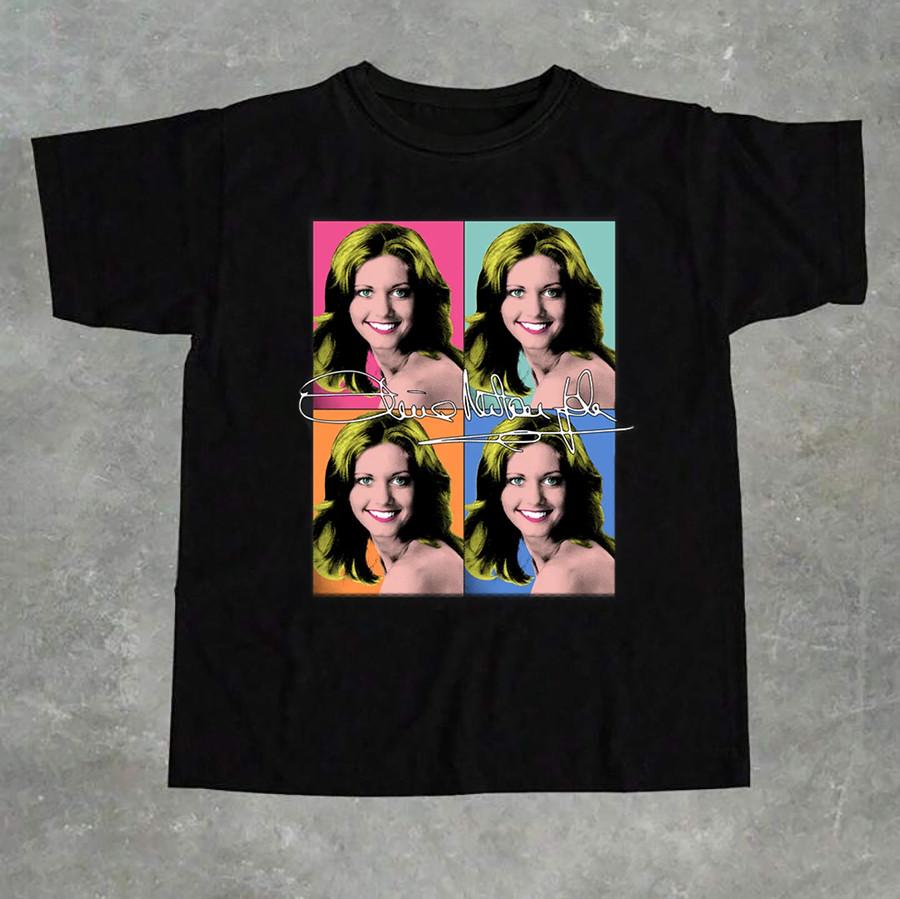 Vintage Olivia Newton John Photo TShirt Size S to 5XL UR413 Unisex T-Shirt XXL