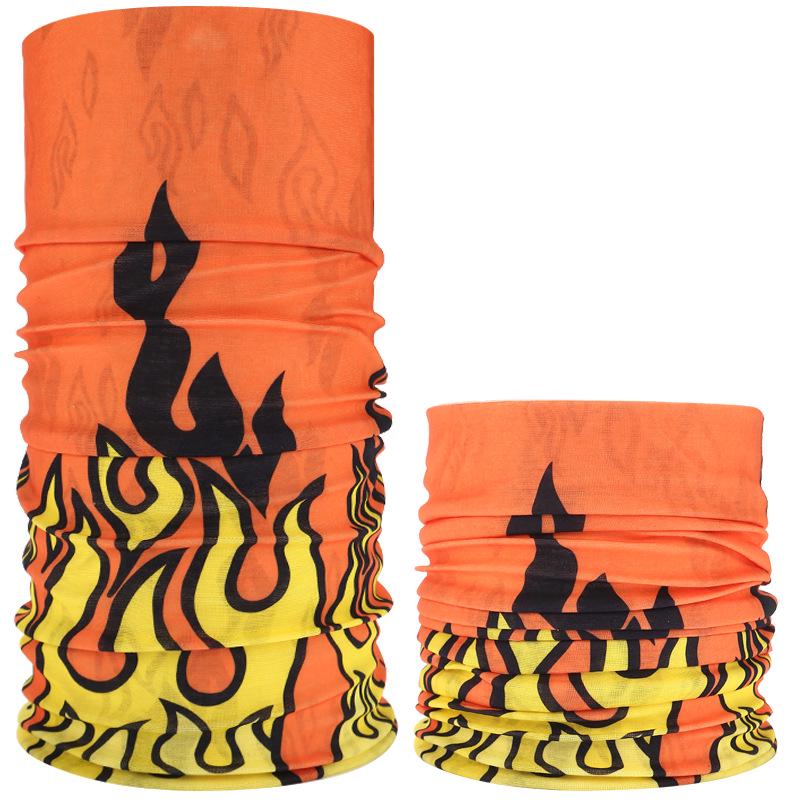 Eșarfă multifuncțională de înaltă calitate, fără cusături: Rezistent la praf, protecție solară, ciclism și utilizare în aer liber pe timpul verii, pentru bărbați și femei.