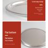 German-Style Stainless Steel Serving Plate