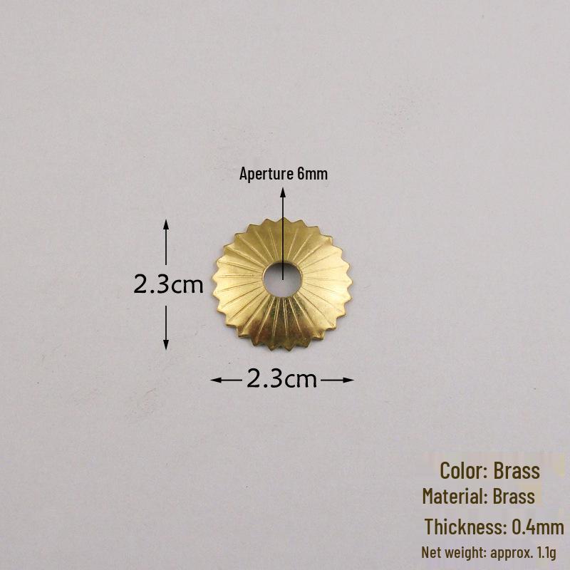 Antique Chinese Copper Plum Blossom Pull Handle and Gasket for Furniture Decoration