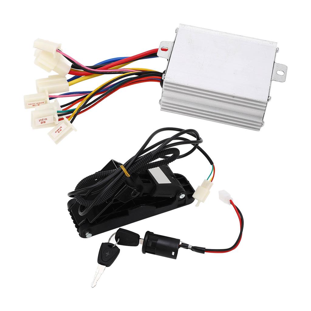 24V 350w Electric Tricycle Foot Pedal Throttle Controller Kit Lithium Ion Bike Pedal Throttle