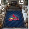 Sydney Roosters Kristall-Samt-Teppich Weich Anti?Rutschfeste Fußmatte Bequemer Wohnzimmer Schlafzimmer Dekor Teppich