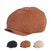 Bavlněná osmihranná čepice Pánská britská vintage baret Newsboy čepice Žena Ivy Plochý klobouk Gatsby Painters Klobouky Gorro Hombre Boina