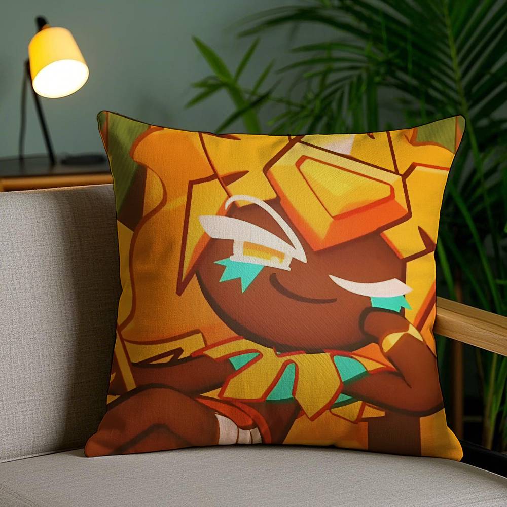 Подушка C-Cookie R-Run K-Kingdom Наволочка Защита от пылевых клещей Невидимая молния Диван-кровать 12x12Inch