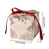 Scatole Regalo Dolci Quadrate 50 Pezzi Confezionamento Caramelle Usa e Getta per Bomboniere Matrimonio Festa di Compleanno Natale Capodanno Regali