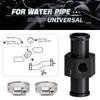 Wassertemperaturanzeige Kühler Temperatur Wasser Temperatur Gelenkrohr Sensor 18/20/22/24MM Schlauchadapter 1/8 NPT Wasserthermostat T-Stück