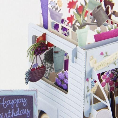 3d Carte De Voeux Pop Up Anniversaire Invitation Enveloppe Mariage Paques