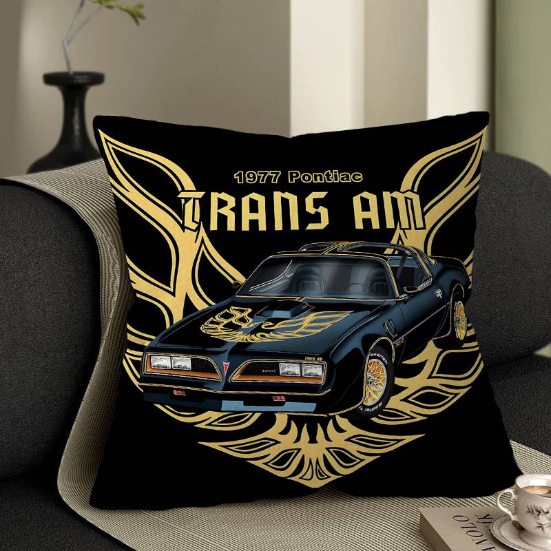 Pontiac Firebird Trans Personalized Pillow Dust Cover Bedroom Kids Party Decoration Pillowcase Birthday Children Gift