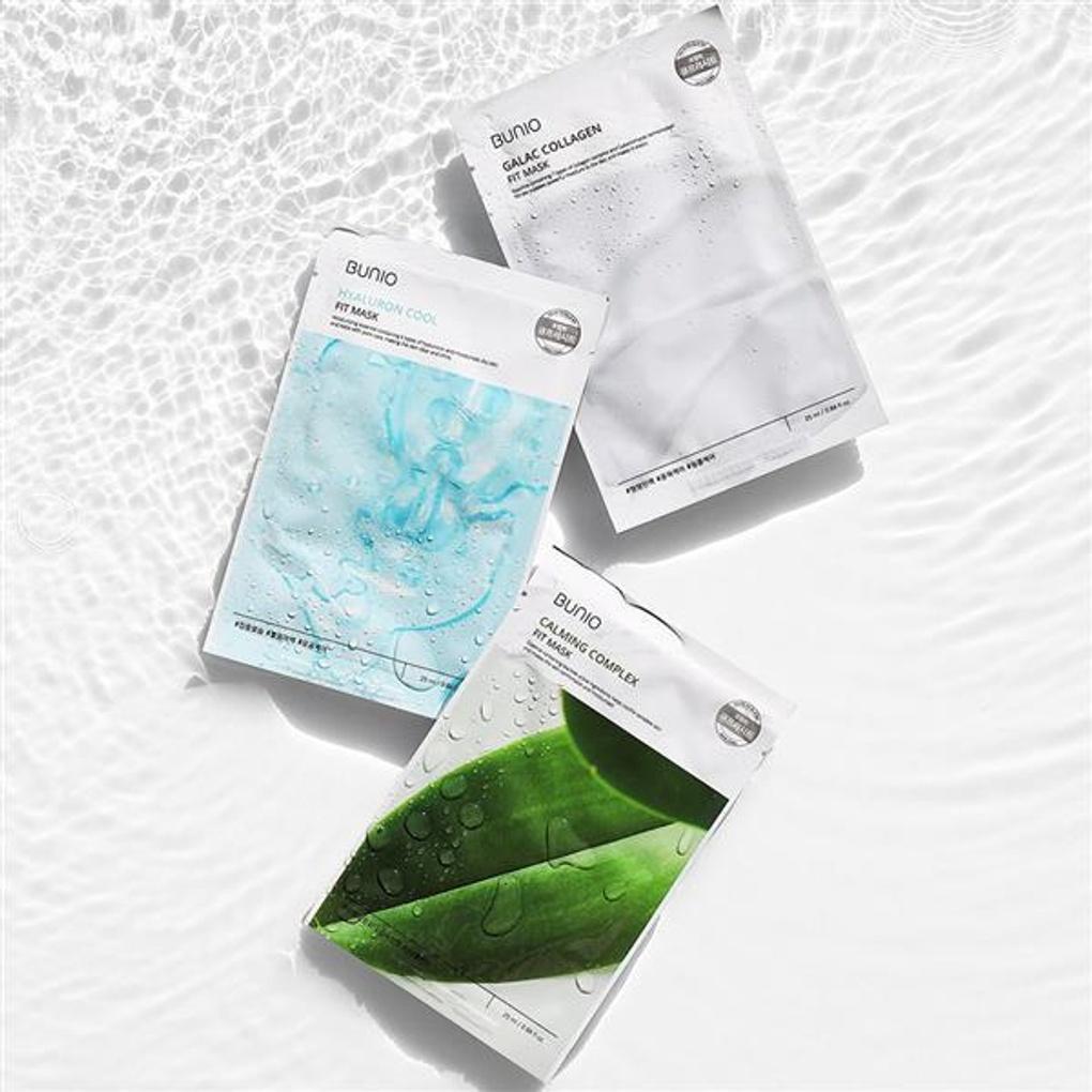 Bunio Klebende Passformmaske 15 Stück (5 pro Typ) Sehr empfohlen von Influencern