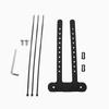 Wide Scope Bicycle Water Kettle Mount Adaptor Elastic Silicone Gel Bandage Bottle Cage Strap Seatpost Fork Frame Install 6