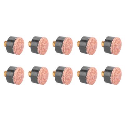 10 stücke Billard Snooker Pool Queue Pol Spitze Ersatz Teile Tackle Zubehör (13 mm)