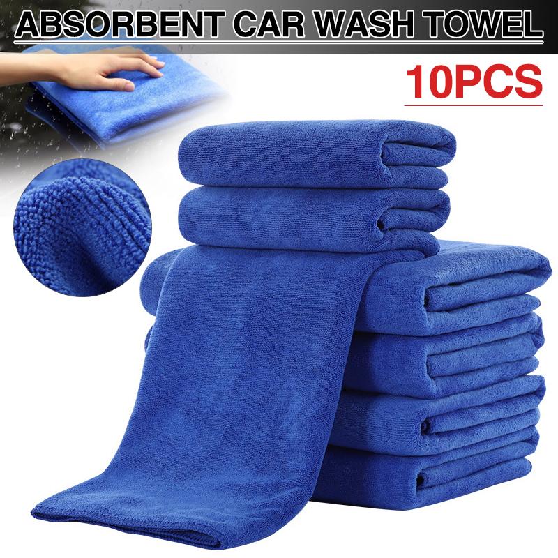 

Malinaisi 10x большая ткань для чистки из микрофибры, тряпка для автомойки, сушки полотенец, детали автомобиля