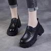 Scarpe in pelle piccole da donna autunno nuove versatili Mary Jane con plateau scarpe singole scarpe singole di alta gamma