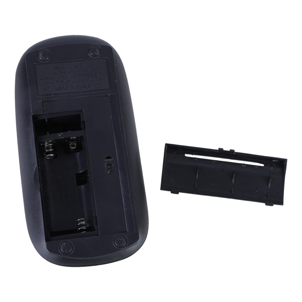 2.4G Wireless Mouse with USB Receiver Portable Wireless Mouse Battery Powered Cordless Mouse for Laptop PC Desktop