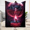 Stranger Things Blanket Suitable for sofas,travel, living rooms also a good gift for friends and family Suitable for all seasons.