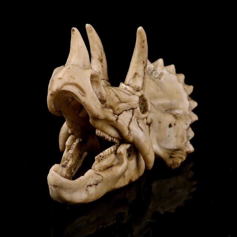 Triceratops Skull Resin Artifact Skull Personality Decoration Gift