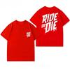 Summer Men T-thirts New Cycling Wear Bike Ride or Die Loose Summer Cotton MUCOFF Short-sleeved T-shirt for Men and Women Tops