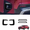 CutylinFor HONDA WR-V WRV 2024 2025 ABS Front Rear Bumper Fog Light Frame Foglamp Grille Cover Trim Car Exterior Accessories