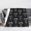 Mjolnir  the Hammer of Thor Blanket Flannel Autumn/Winter Viking Breathable Soft Throw Blankets for Bedding Travel Quilt