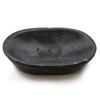 Black Marble Soap Dish, Oval