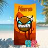 Customizable Personalized Beach Towels Geometry Dash Themed designs.Suitable for the Beach, Yoga, Sports;ideal As Beach Accessories
