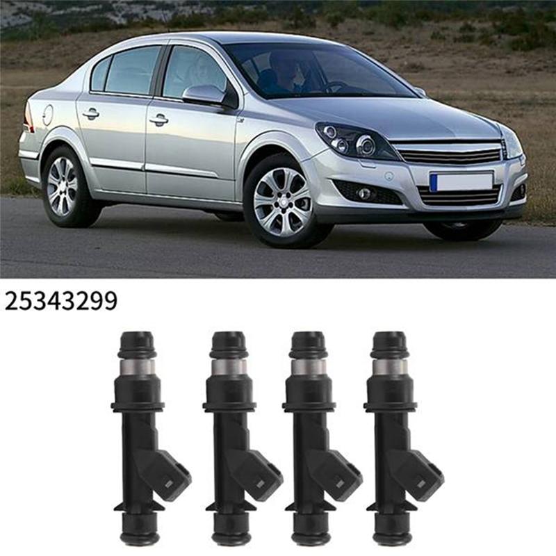 A03Z-4Pcs Injector Fuel Injector Automotive 25313846 25343299 For Opel  Vauxhall Astra New High Quality Auto Parts