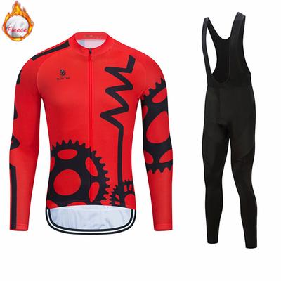 2026 Winter Thermal Fleece Cycling Jersey Set Sports Team Bike Suit Mountian Bicycle Clothing Ropa Ciclismo Invierno Hombre