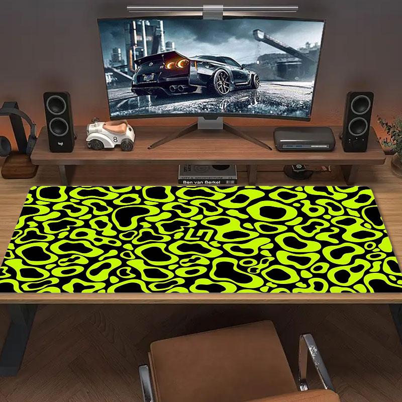 Artwork Large Size Mouse Pad Large Gaming Table Cushion Nonslip Laptop Tablet Big Mousepad Xxl Mat Mini Pc Playmat With Lock Edge
