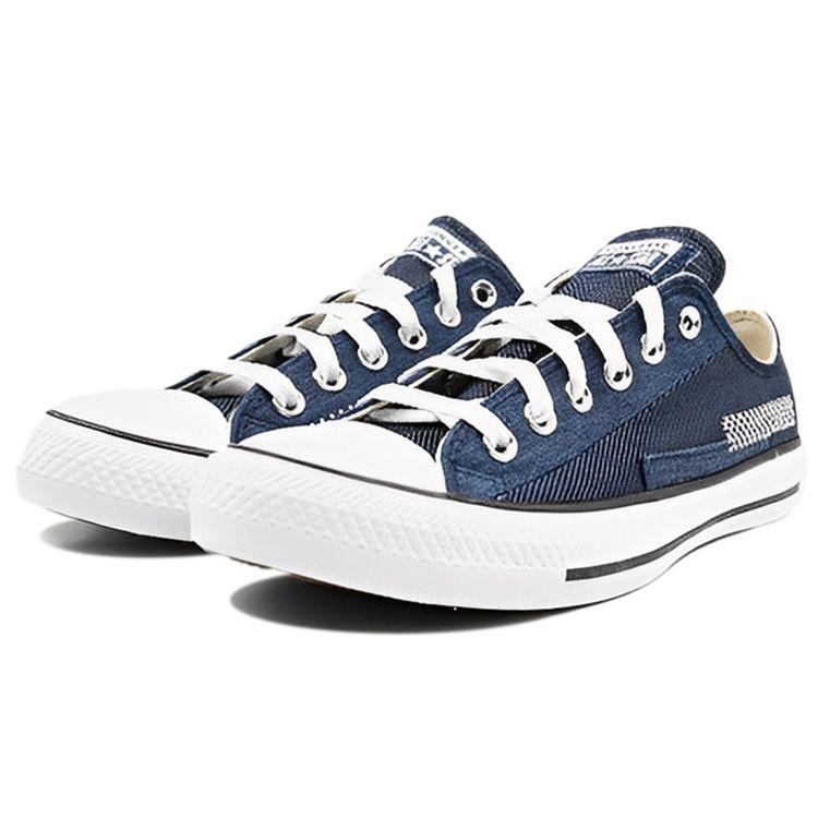 Converse Chuck Taylor All Star Trendy Low Top Canvas Sneakers Unisex Sneakers Dark-Blue A00780C