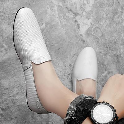 Fashion Shoes Men Loafers Genuine Leather Casual Mens Shoes 2024 Male Comfortable Wedding Dress Shoe High Quality Male Business Shoes