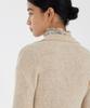 YOUTH Asymmetric Knit Shirt - Melange Ivory