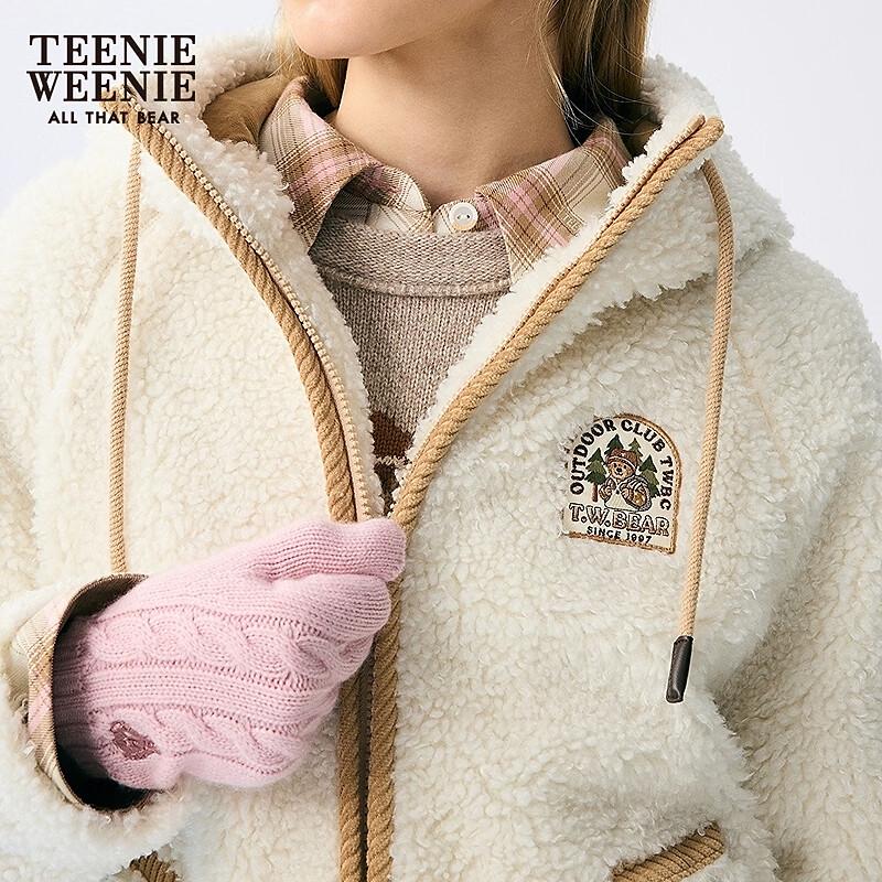 Teenie Weenie Bear Women's Casual Hooded Sweatshirt