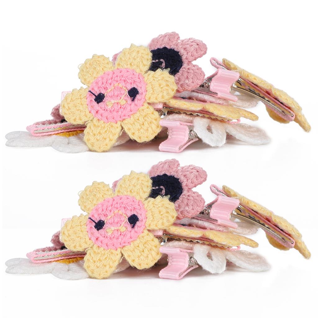 20 Stück Niedliche Haustier Hund Katze Kopfschmuck Sonnenblumenstil Haarnadel Haarspange Haustierpflege Zubehör