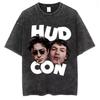 Please Talk To Me About  Tv Heated Rivalry Washed Tshirt  Mens Fashion Oversized Cotton Vintage T Shirts