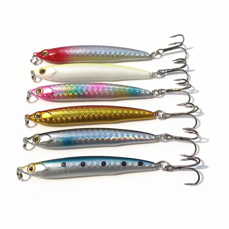 7cm 8.5g Bullet Pencil Lure: Bionic Fish Bait Hook for Mandarin Fish
