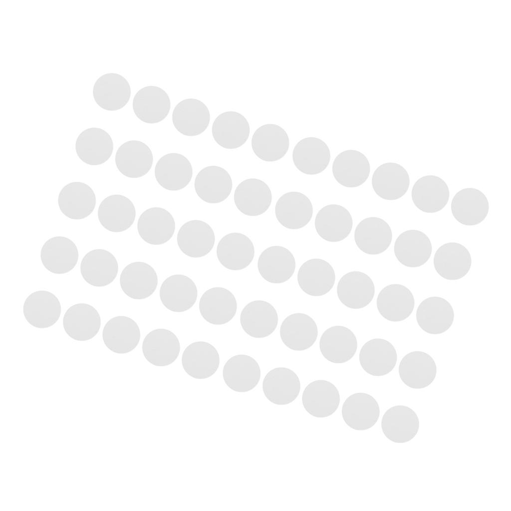 50 buc PVC Monedă Card Tag 25mm Rotund Alb Gol pentru Control Acces Pontaj