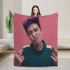 Singer TTAEYANG  Blanket  Super Soft Comfortable Plush Throw Blanket For Couch Bed Camping Flannel Bedspread Bed Cover