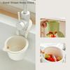 1PC Filter basket Creative Sink Hanging Plastic Strainer Openable Bottom Cover Detachable Kitchen Garbage Filter Quickly Drain