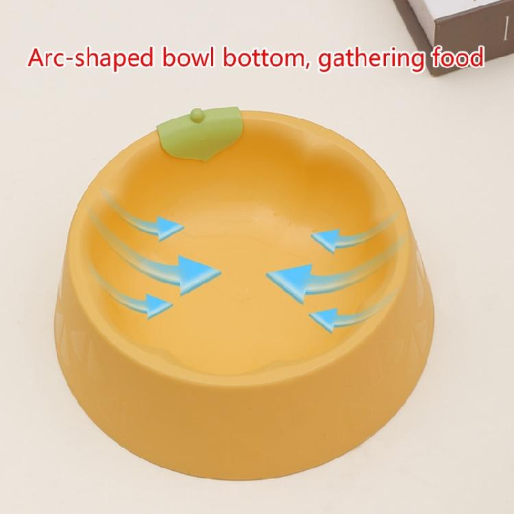 Eating Pet Bowl Round Shape Washable Bowls Non-slip Dog Slow Feeding Bowl