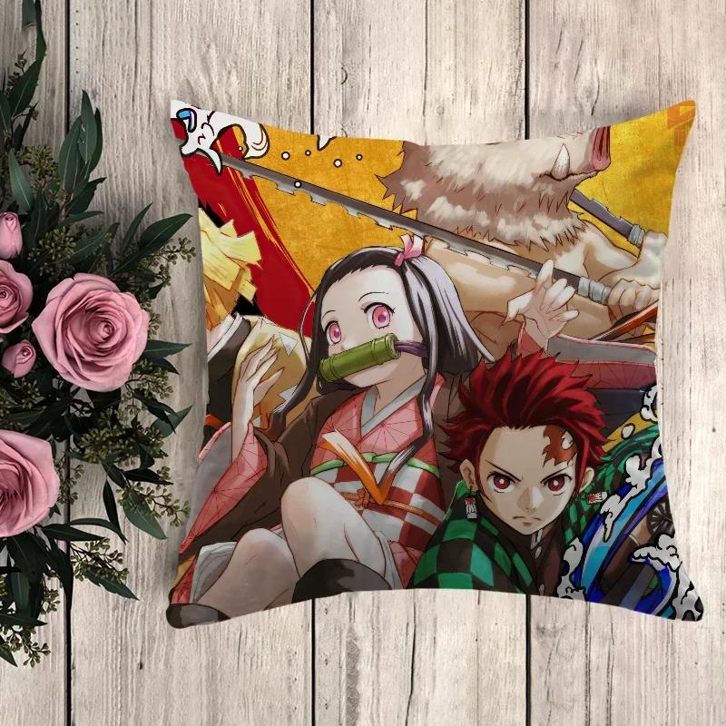 Kissen Dämonentöter Kissenbezug Luxus Herbstdeko Dekorative Kissenbezüge Bezüge für Bettkissen Sofakissen Kissenbezug