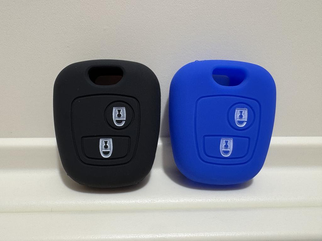 Pusakieyy 1Pc 2 Button Silicone Cover For Citroen C1 C2 C3 C4 XSARA PICASSO For Peugeot 106 107 206 207 307 For Toyota AYGO Key Mhsv0